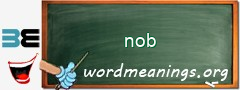 WordMeaning blackboard for nob